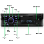 Pyle - UPLRMR27BTB , Marine and Waterproof , Headunits - Stereo Receivers , Bluetooth Marine Stereo Receiver, Hands-Free Calling, Wireless Streaming, MP3/USB/SD Readers, AM/FM Radio (Black)