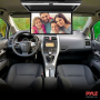 Pyle - PLRV1725 , On the Road , Headrest Video , Vehicle Flip-Down Display Screen - Roof Mount Monitor with 1080p Support, HDMI/USB/Micro SD/IR/FM Transmitter (17.3’’ -inch Display)