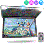 Pyle - PLRV1925 , On the Road , Overhead Monitors - Roof Mount , Vehicle Flip-Down Display Screen - Roof Mount Monitor with 1080p Support, HDMI/USB/ Micro SD/IR/FM Transmitter, AV Input/Output, (19.4’’ -inch Display)
