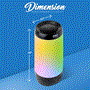 Pyle - PLSPOOL14 , Marine and Waterproof , Home Speakers , Portable Wireless Speaker with Colorful Lights - Floating Pool Speaker IP68 Waterproof Speaker (Black)