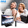Pyle - PLTLD16 , Home and Office , TVs - Monitors , 15.6’’ LED RV Digital TV - FHD Flat Screen TV with Multimedia Disc Combo with Digital Antenna and 12V/24V Car Adapter