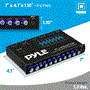 Pyle - PLXREQ710P , Sound and Recording , Equalizer - Crossover  , 7 Band Parametric Equalizer with Subwoofer Gain Control