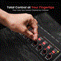Pyle - PMAX6 , Sound and Recording , Mixers - DJ Controllers , 6-Channel Wireless BT Streaming Mini Line Mixer with USB Audio Interface - 6 Mono/Stereo Switching Inputs