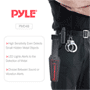 Pyle - PMD48 , Tools and Meters , Metal Detectors - Stud Detectors , Secure Scan Handheld Metal Detector Wand Security Scanner with Adjustable Sensitivity and Headphone Jack