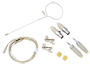 Pyle - PMEMKT5 , Musical Instruments , Microphones - Headsets , Sound and Recording , Microphones - Headsets , Wired Headworn Boom Omnidirectional Mini Condenser Microphone with Adapters for Sennheiser, Audio Technica AKG-Type, Shure and Pyle Plugs