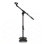Pyle - PMKS7 , Musical Instruments , Mounts - Stands - Holders , Sound and Recording , Mounts - Stands - Holders , Desktop Microphone Stand - Height Adjustable & Boom Extending Desk/Tabletop Mic Mount