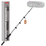 Pyle - PMKSB06 , Musical Instruments , Mounts - Stands - Holders , Sound and Recording , Mounts - Stands - Holders , Microphone Boom Pole - Telescope Mic Boom Fish Pole for Shotgun Mics with Adjustable Length (5.7’ ft.)