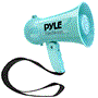Pyle - PMP15 , Home and Office , Megaphones - Bullhorns , Sound and Recording , Megaphones - Bullhorns , Lightweight and Portable Megaphone with Built-in Microphone