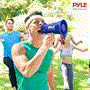 Pyle - PMP18 , Home and Office , Megaphones - Bullhorns , Sound and Recording , Megaphones - Bullhorns , Lightweight and Portable Record Megaphone with Built-in Microphone