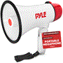 Pyle - PMP20 , Sound and Recording , Megaphones - Bullhorns , Compact Megaphone Speaker, Battery Operated, Siren Alarm Mode, Volume Control