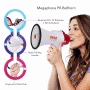 Pyle - PMP35R , Sound and Recording , Megaphones - Bullhorns , Compact & Portable Megaphone Speaker with Siren Alert, 10 Second Memory Playback Record Mode, Adjustable Volume Control