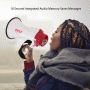 Pyle - PMP35R , Sound and Recording , Megaphones - Bullhorns , Compact & Portable Megaphone Speaker with Siren Alert, 10 Second Memory Playback Record Mode, Adjustable Volume Control