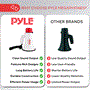 Pyle - PMP37LED , Sound and Recording , Megaphones - Bullhorns , Mini Compact Megaphone Bullhorn with Siren Alarm and LED Lights