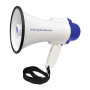 Pyle - PMP38R , Sound and Recording , Megaphones - Bullhorns , Compact Megaphone with Built-in Rechargeable Battery, Siren & Recording Functions, 30 Watt