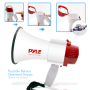 Pyle - pmp39vc , Sound and Recording , Megaphones - Bullhorns , Megaphone PA Bullhorn with Built-in Siren, Adjustable Volume Control, Voice-Changer Modes