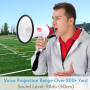 Pyle - pmp39vc , Sound and Recording , Megaphones - Bullhorns , Megaphone PA Bullhorn with Built-in Siren, Adjustable Volume Control, Voice-Changer Modes