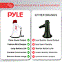 Pyle - PMP48IR , Sound and Recording , Megaphones - Bullhorns , Megaphone Bullhorn, Built-in Rechargeable Battery, Aux (3.5mm) Input for MP3/Music, Siren Alarm