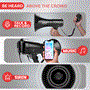 Pyle - PMP53IN , Sound and Recording , Megaphones - Bullhorns , Megaphone Speaker - PA Bullhorn with Siren Alarm Mode, Handheld Microphone, AUX Input, Volume Control