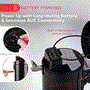 Pyle - PMP561LTB , Sound and Recording , Megaphones - Bullhorns , Megaphone Speaker with Built-in Rechargeable Battery, LED Lights, Siren Alarm Mode & Adjustable Volume Control