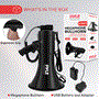 Pyle - PMP561LTB , Sound and Recording , Megaphones - Bullhorns , Megaphone Speaker with Built-in Rechargeable Battery, LED Lights, Siren Alarm Mode & Adjustable Volume Control