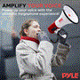 Pyle - PMP57LIA , Sound and Recording , Megaphones - Bullhorns , Megaphone Bullhorn with Built-in Rechargeable Battery, MP3/USB/SD Readers, Aux (3.5mm) Jack, Siren Alarm Mode