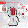 Pyle - PMP58U , Sound and Recording , Megaphones - Bullhorns , Megaphone Speaker with Talk & Siren Modes, Handheld Microphone, MP3/USB Reader, Aux (3.5mm) Input