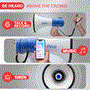 Pyle - PMP59IR , Sound and Recording , Megaphones - Bullhorns , Megaphone Speaker System with Built-in Rechargeable Battery, Handheld Microphone, Aux (3.5mm) Input, Record & Replay Mode