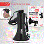 Pyle - PMPRA514BK , Sound and Recording , Megaphones - Bullhorns , Lightweight and Portable Bullhorn Megaphone, Aux (3.5mm) Input for MP3/Music, Automatic Siren, 50-Watt, MIC/TALK (Black)