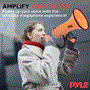 Pyle - PMPRA514OR , Sound and Recording , Megaphones - Bullhorns , Lightweight and Portable Bullhorn Megaphone, Aux (3.5mm) Input for MP3/Music, Automatic Siren, 50-Watt, MIC/TALK (Orange)
