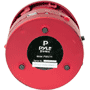 Pyle - PMSU1R , Home and Office , Portable Speakers - Boom Boxes , Bass Expanding Mini Speaker With Built-In USB & SD Card Reader (Red)