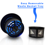 Pyle - pmtr14 , Sports and Outdoors , Bug Zappers - Pest Control , Outdoor Bug Zapper Trap, Electric Light Plug-in Pest Control, Chemical-Free Insect Mosquito Killer, with Weather Resistant Stand