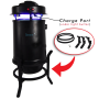 Pyle - pmtr17 , Sports and Outdoors , Bug Zappers - Pest Control , Outdoor Bug Zapper Trap, Electric Light Plug-in Insect  Control, Chemical-Free Insect Mosquito Killer, Weather Resistant, Wide Coverage