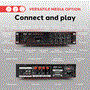 Pyle - PMX3500PH , Sound and Recording , Amplifiers - Receivers , Bluetooth Home/PA Mixing Amplifier - Built-in USB Playback, Micro SD Card Reader, with BT/Optical/Coaxial/Mic Inputs & Digital LED Display, 500 Watts