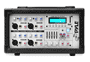 Pyle - PMX402M , Sound and Recording , Mixers - DJ Controllers , 4-Channel Powered Mixer - Pro Audio Stage & Studio Sound Mixer, MP3/USB/SD Readers, AUX (3.5mm) Input, Digital LCD Display (400 Watt)