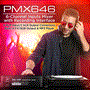 Pyle - CA-PMX646 , Musical Instruments , Mixers - DJ Controllers , 6-Channel Wireless BT Streaming Inputs Mixer w/ Recording Interface -  4 XLR Input/2 XLR Output Connectors, Built-in FX/SUB Output & MP3 Player