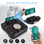 Pyle - PMX6BU , Sound and Recording , Mixers - DJ Controllers , Wireless DJ Sound FX Audio Mixer - Bluetooth Stage & Studio Mixer System with Karaoke Style Mic-Talkover, MP3/USB/SD Readers, FM Radio