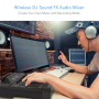 Pyle - PMX6BU , Sound and Recording , Mixers - DJ Controllers , Wireless DJ Sound FX Audio Mixer - Bluetooth Stage & Studio Mixer System with Karaoke Style Mic-Talkover, MP3/USB/SD Readers, FM Radio