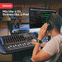 Pyle - PMXU128BT ,  , 12-Ch. Bluetooth Studio Mixer - DJ Controller Audio Mixing Console System