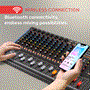 Pyle - PMXU128BT ,  , 12-Ch. Bluetooth Studio Mixer - DJ Controller Audio Mixing Console System