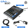 Pyle - PMXU43BT , Sound and Recording , Mixers - DJ Controllers , 4-Ch. Bluetooth Studio Mixer - DJ Controller Audio Mixing Console System