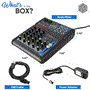 Pyle - pmxu43bt , Sound and Recording , Mixers - DJ Controllers , 4-Ch. Bluetooth Studio Mixer - DJ Controller Audio Mixing Console System