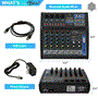 Pyle - PMXU63BT , Sound and Recording , Mixers - DJ Controllers , 6-Ch. Bluetooth Studio Mixer - DJ Controller Audio Mixing Console System