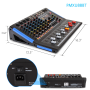 Pyle - PMXU88BT , Sound and Recording , Mixers - DJ Controllers , 8-Ch. Bluetooth Studio Mixer - DJ Controller Audio Mixing Console System