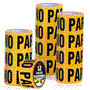 Pyle - PNPCTX12.5 , On the Road , Safety Barriers , 12 Pieces Safety Yellow Caution Tape Set - 200 Meters Long Tape Roll Suitable for a Wide Range of Applications, Including Roadworks, Events, and Hazardous Areas (Black and Yellow)