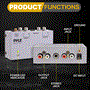 Pyle - PP444UK , Musical Instruments , Instrument Accessories , Ultra Compact Phono Turntable Preamp