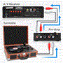 Pyle - PP777 , Musical Instruments , Instrument Accessories , Phono Turntable Preamp Mini Electronic Audio Stereo Phonograph Preamplifier with RCA Input, RCA Output & Low Noise Operation Powered by 12 Volt DC Adapter