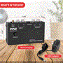 Pyle - PP777.5 , Musical Instruments , Instrument Accessories , Phono Turntable Preamp Mini Electronic Audio Stereo Phonograph Preamplifier with RCA Input, RCA Output & Low Noise Operation Powered by 12 Volt DC Adapter
