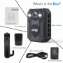 Pyle - CA-PPBCM8 , Home and Office , Cameras - Videocameras , Gadgets and Handheld , Cameras - Videocameras , Police Body Camera - Personal HD Wireless Body Worn Camera with Audio/Video Recording, Night Vision, Waterproof, Built-in 16GB Memory (1080p)
