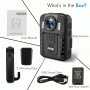 Pyle - PPBCM9 , Home and Office , Cameras - Videocameras , Gadgets and Handheld , Cameras - Videocameras , Compact & Portable HD Body Camera, Wireless Person Worn Camera (Audio & Video Recording) Night Vision, Built-in Rechargeable Battery, 16GB Memory