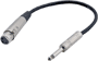 Pyle - PPFMXLR01 , Home and Office , Cables - Wires - Adapters , Sound and Recording , Cables - Wires - Adapters , 12 Gauge 6 Inch 1/4